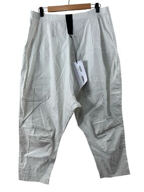 Rundholz Black Label Drop Crotch Cocoon Barrel Pants Linen Blend Avant Garde XL